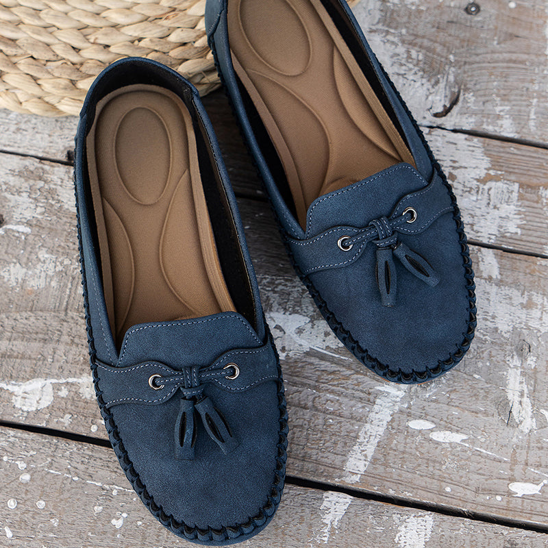 Selene | Vintage Orthopädische Mokassins - Komfort trifft Stil
