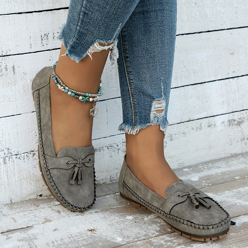 Selene | Vintage Orthopädische Mokassins - Komfort trifft Stil