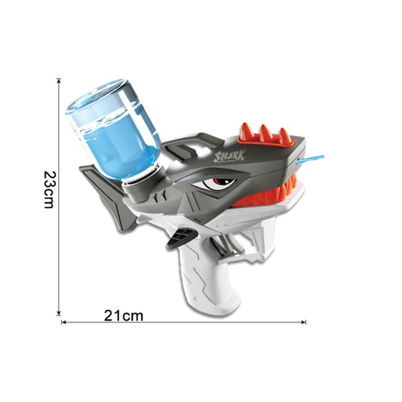 Zoe’s MiniShark – Mini Electric Water Blaster | Auto Squirt, Fast-Fill, Large Tank