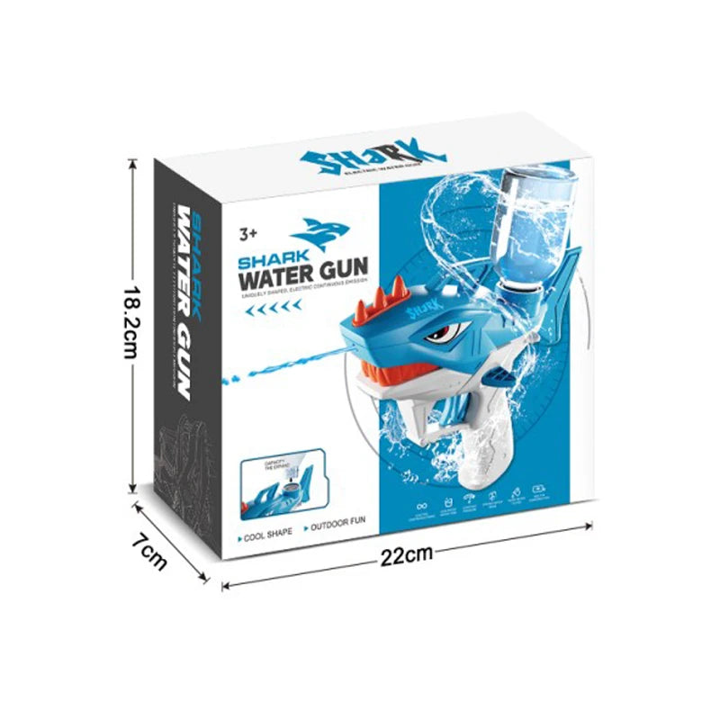 Zoe’s MiniShark – Mini Electric Water Blaster | Auto Squirt, Fast-Fill, Large Tank