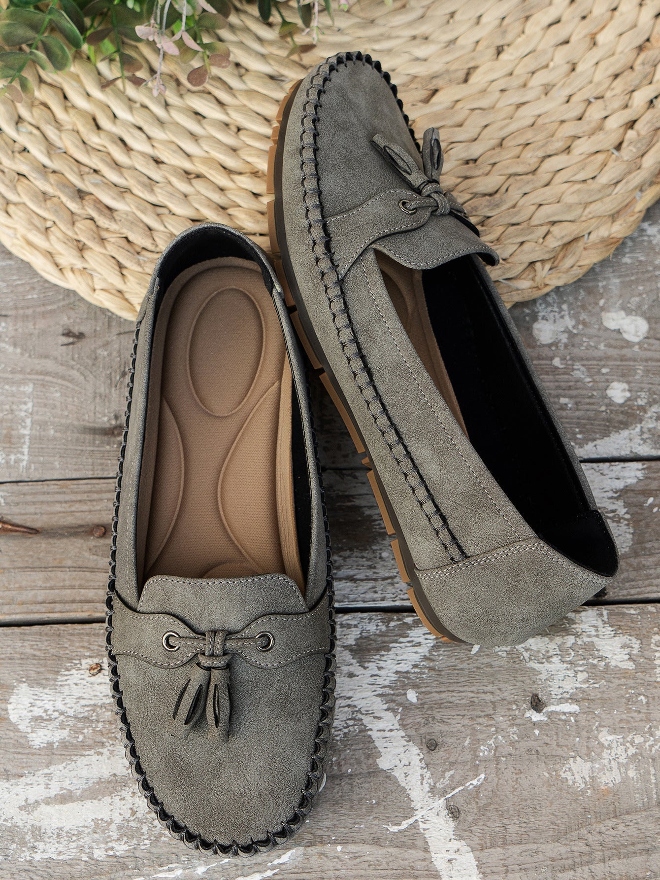 Selene | Vintage Orthopädische Mokassins - Komfort trifft Stil