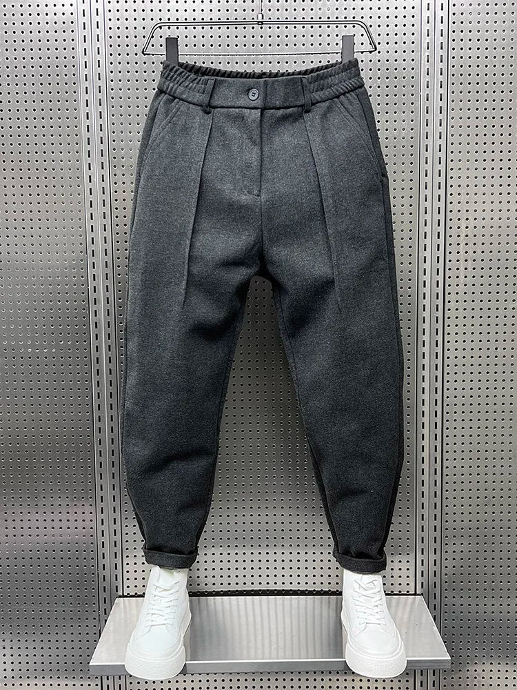 Bennie | Elegante melierte Hose