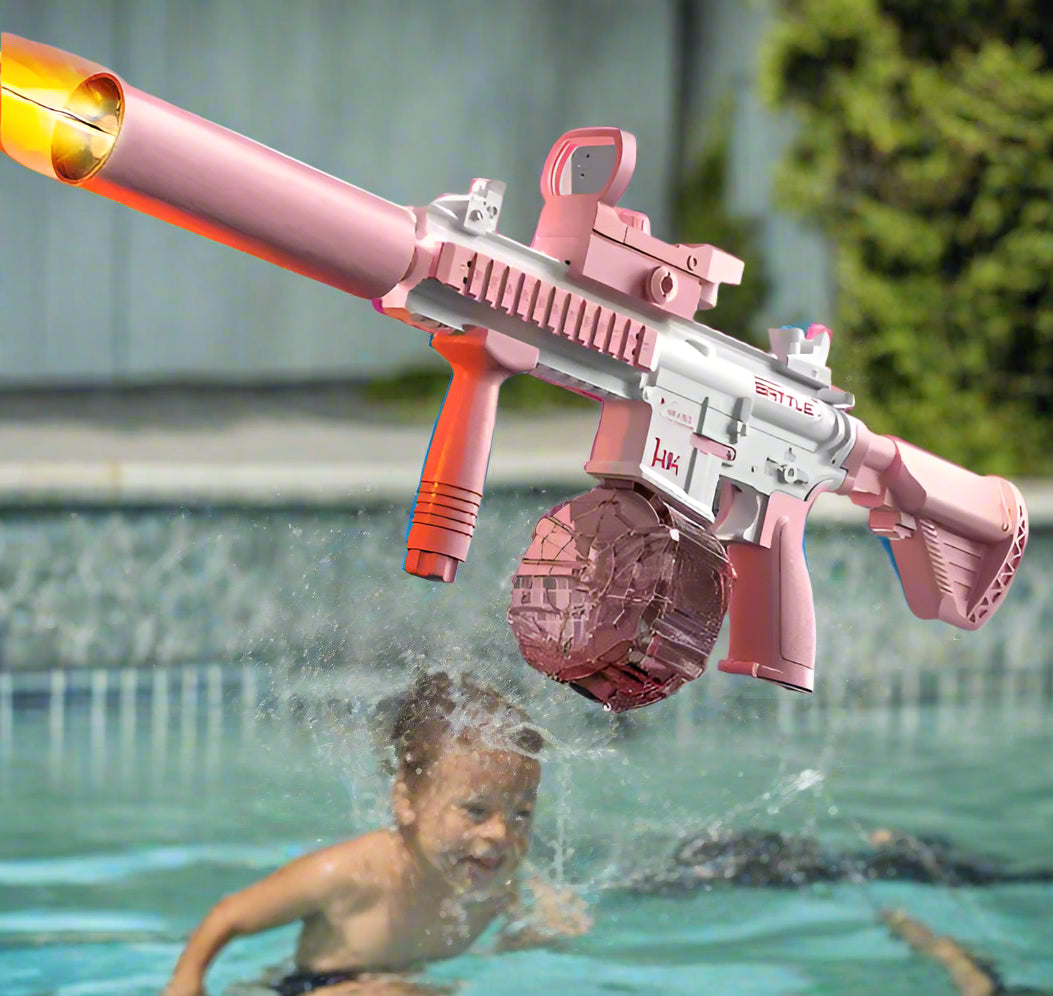 AquaBlaster™ M416 – Elektrische Wasser-Action für Groß & Klein