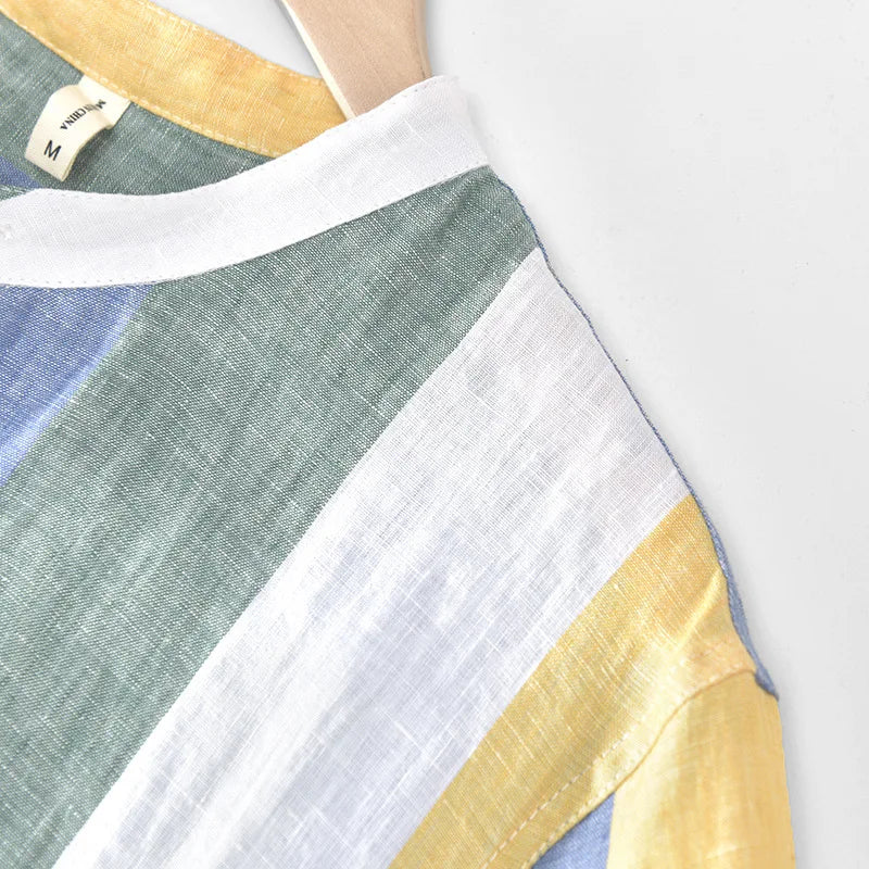 Santorini | Leinen Shirt