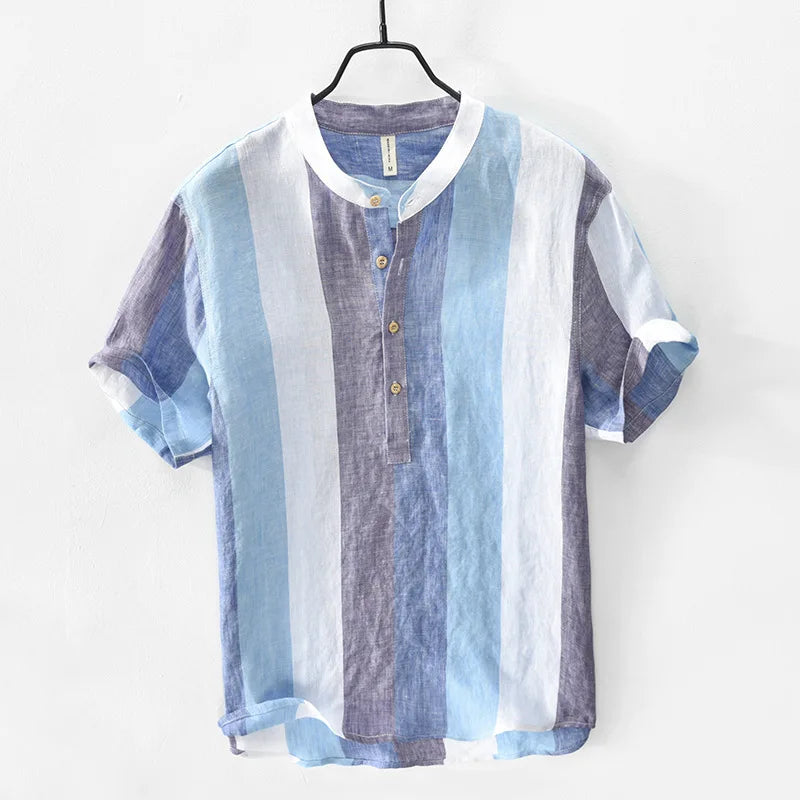 Santorini | Leinen Shirt
