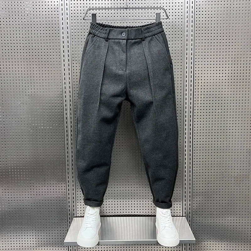Bennie | Elegante melierte Hose