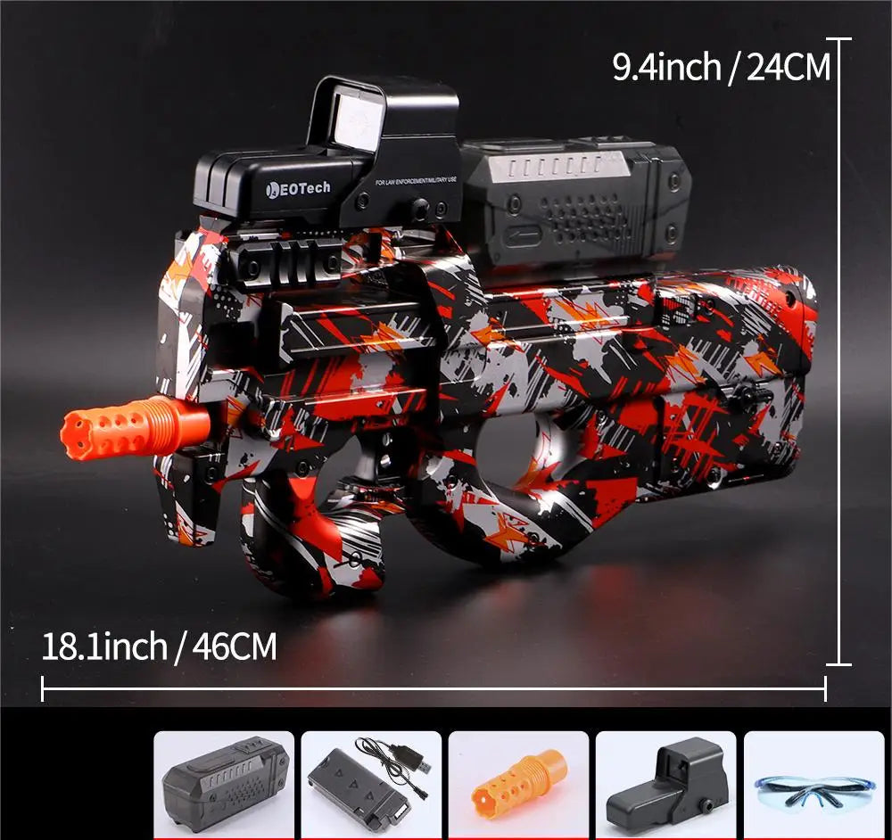 Zane P90 – Vollautomatischer Elektrischer Gel-Blaster | Für Teamspiele im Freien