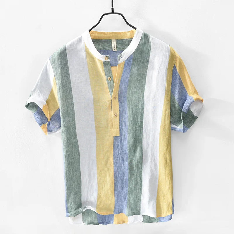 Santorini | Leinen Shirt