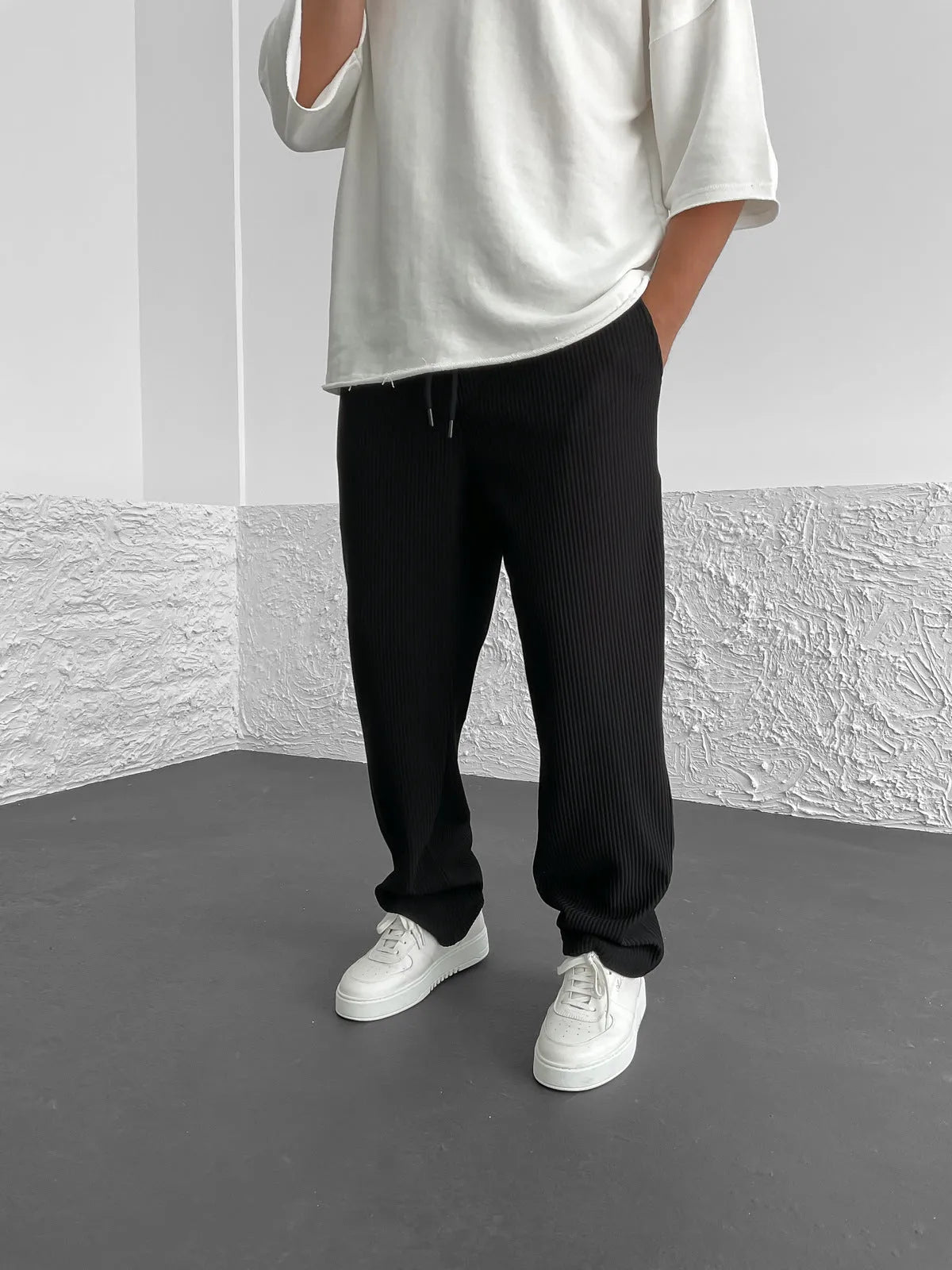 Wagand – Comfort Geripptes Elasthan Hose