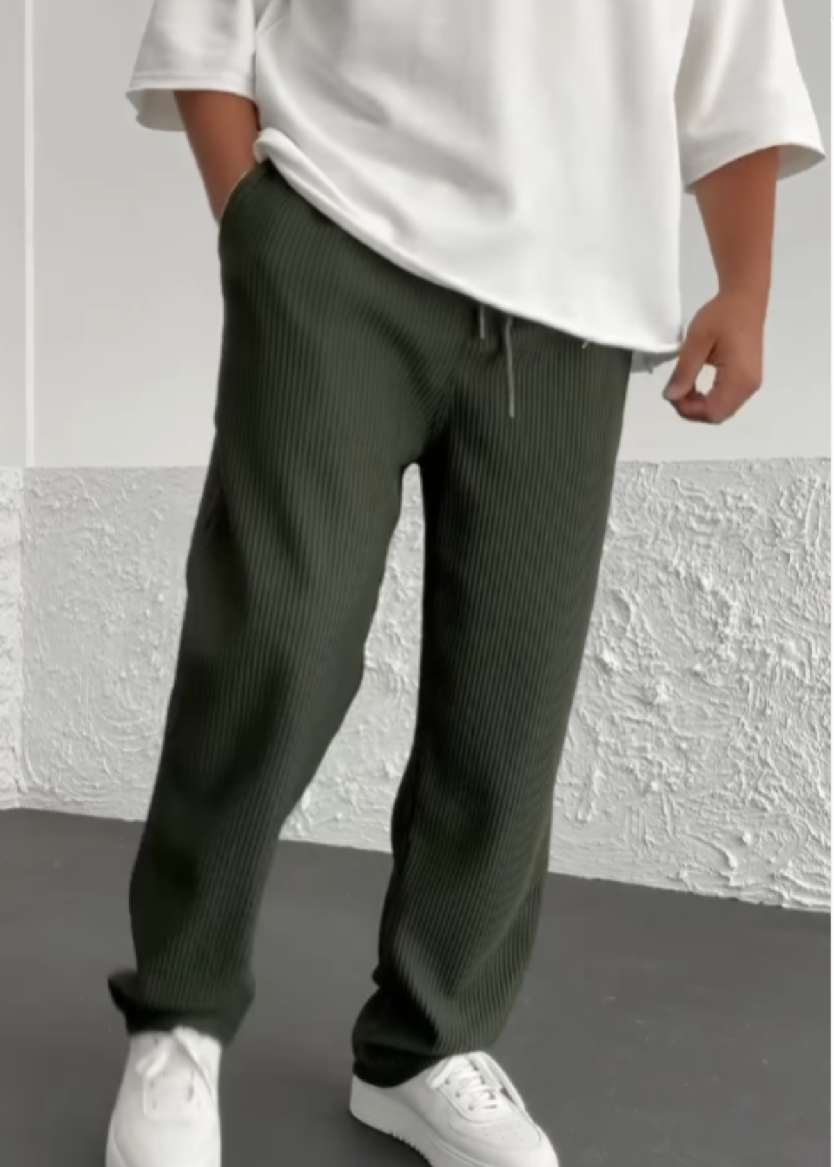 Wagand – Comfort Geripptes Elasthan Hose
