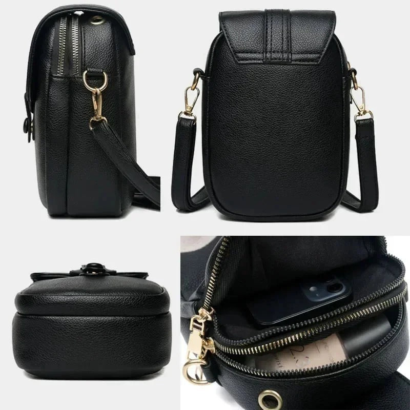 Shayena | Vintage Leder Handtasche