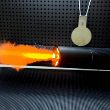 Smoke Wolf | Elektronischer Schalldämpfer für Gel Blaster & Airsoft (14 mm CCW)