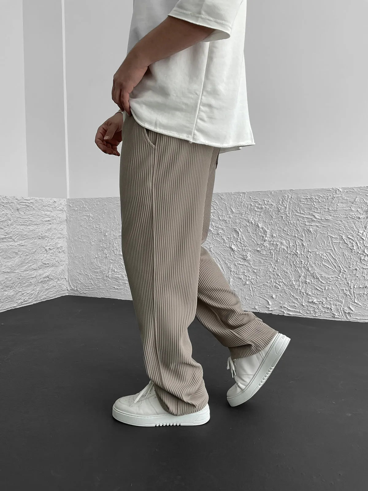 Wagand – Comfort Geripptes Elasthan Hose