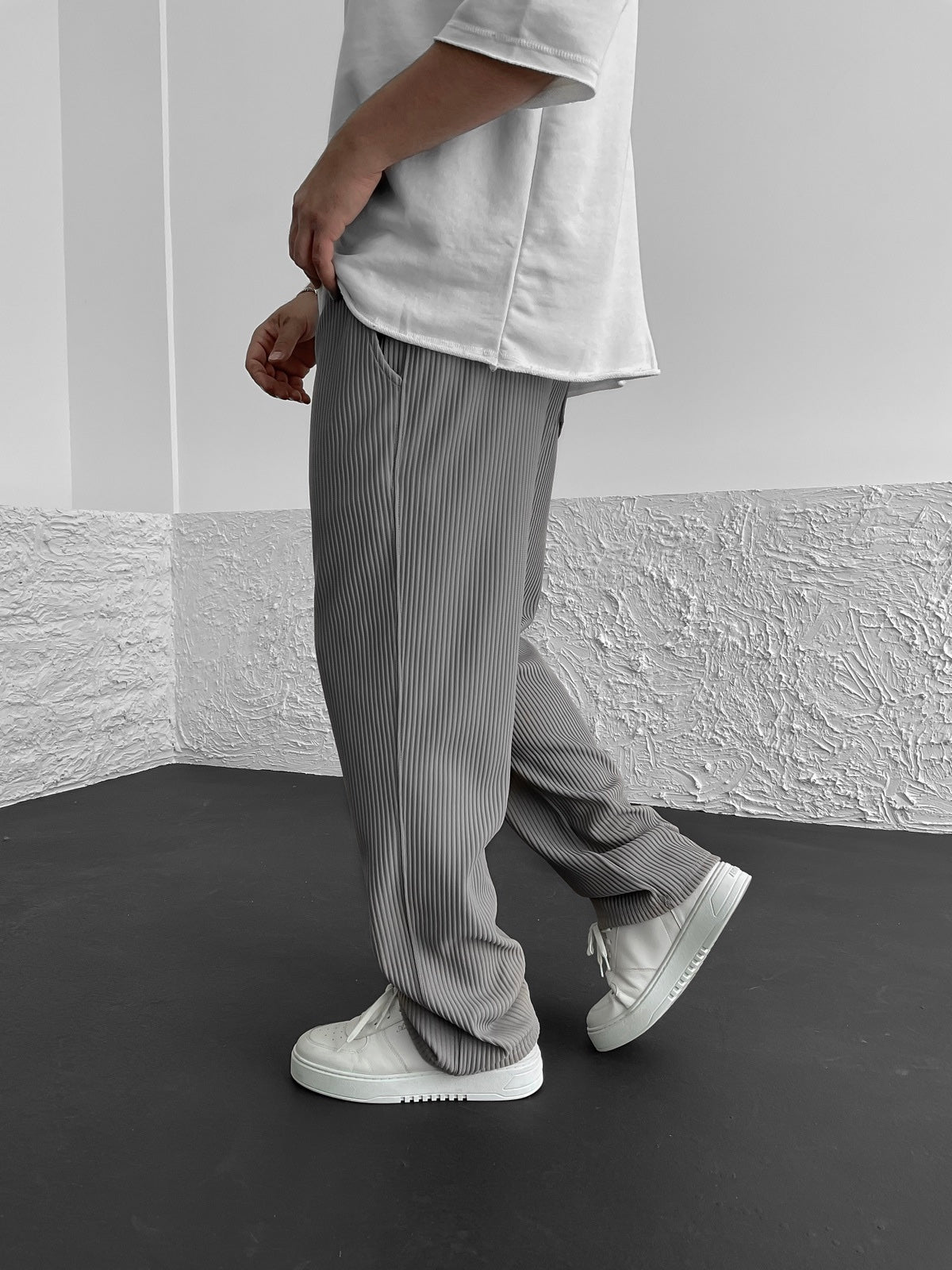 Wagand – Comfort Geripptes Elasthan Hose