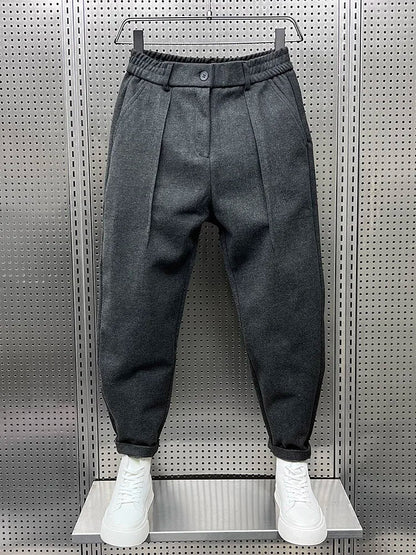 Bennie | Elegante melierte Hose