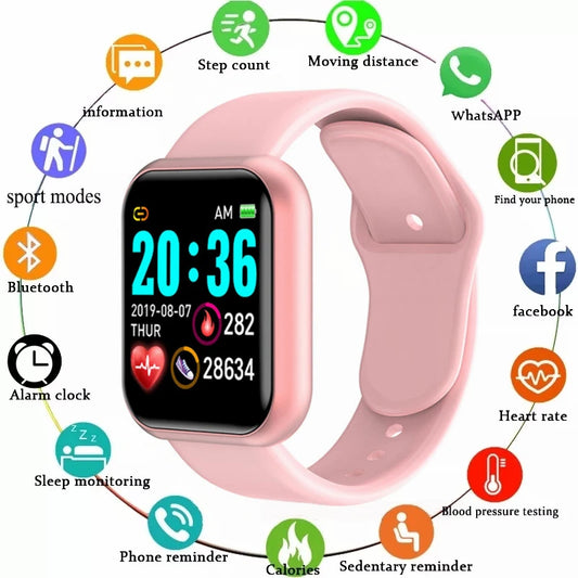 AidenFit™ – Deine smarte Fitnessuhr mit Bluetooth & Musiksteuerung