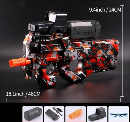 Zane P90 – Vollautomatischer Elektrischer Gel-Blaster | Für Teamspiele im Freien