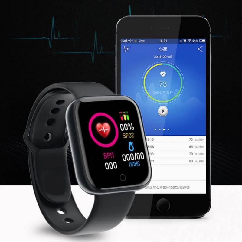 AidenFit™ – Deine smarte Fitnessuhr mit Bluetooth & Musiksteuerung