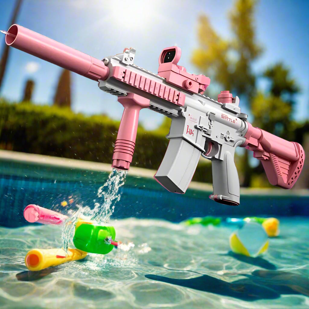 AquaBlaster™ M416 – Elektrische Wasser-Action für Groß & Klein