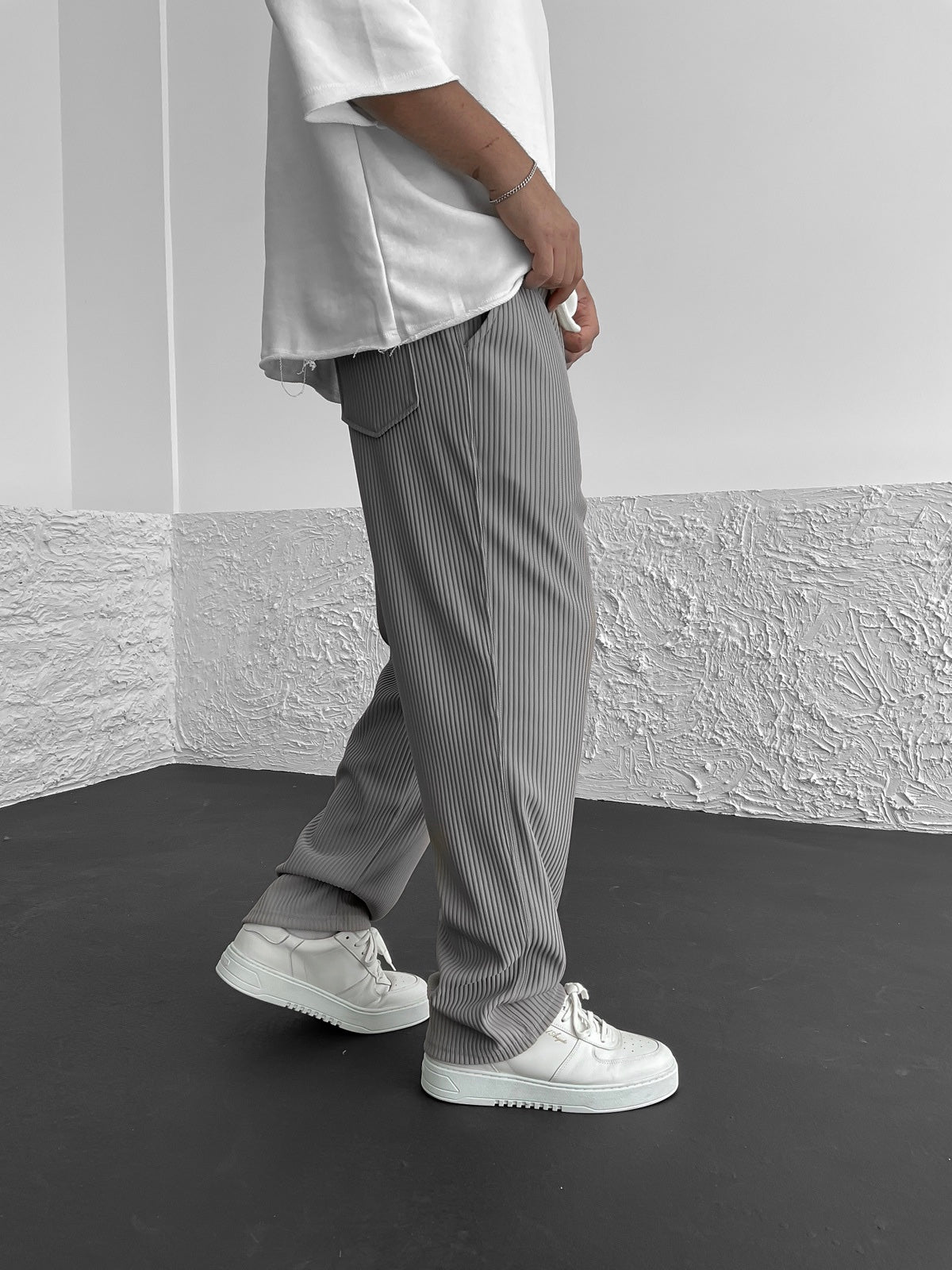 Wagand – Comfort Geripptes Elasthan Hose