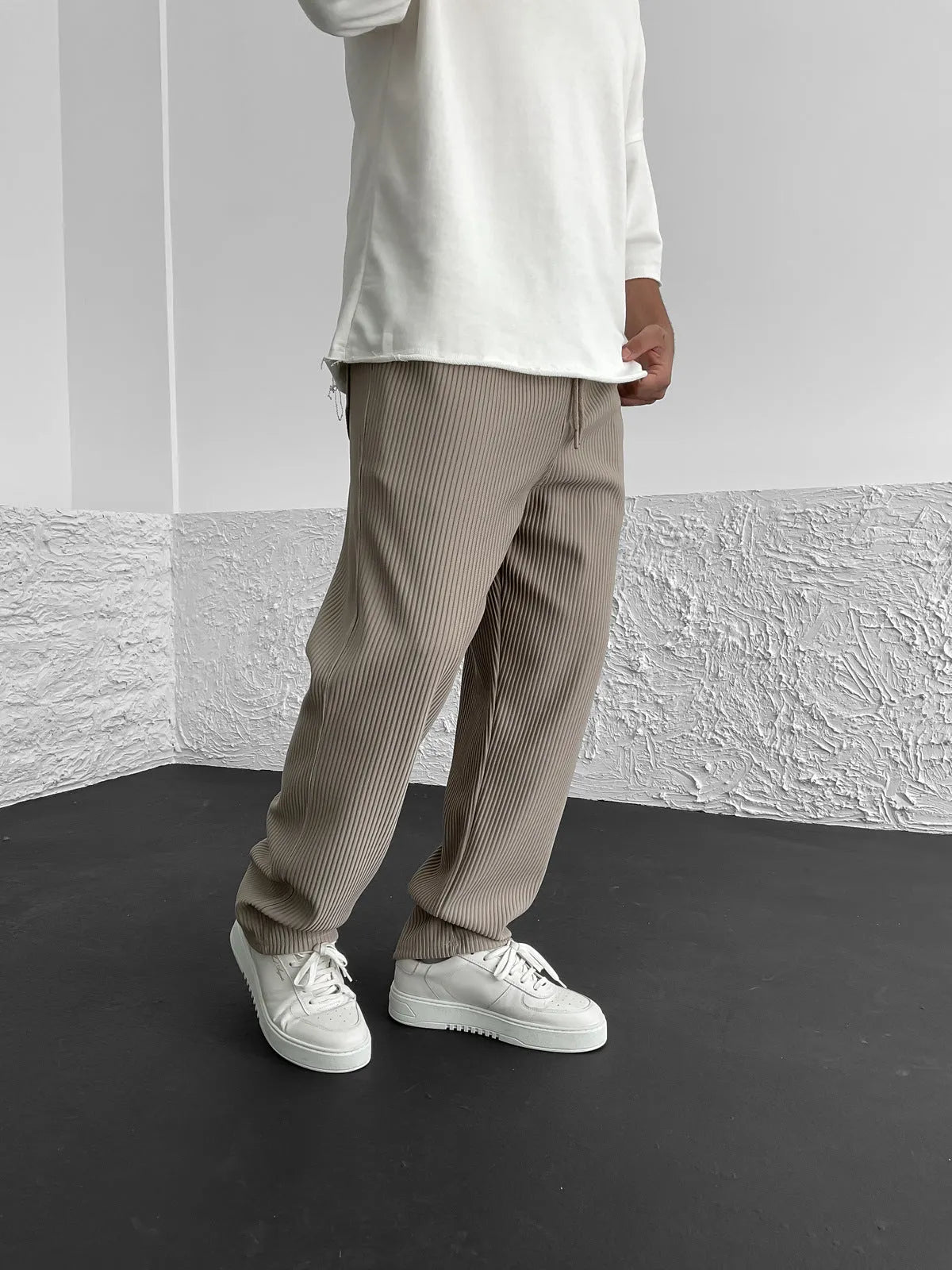 Wagand – Comfort Geripptes Elasthan Hose