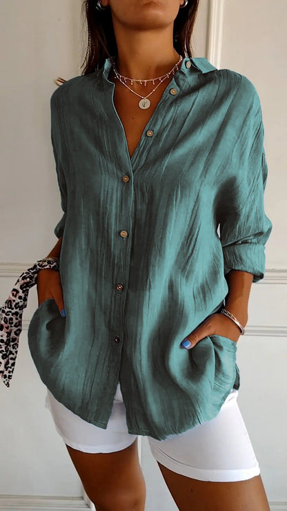 Sara - Bequeme Lange Bluse